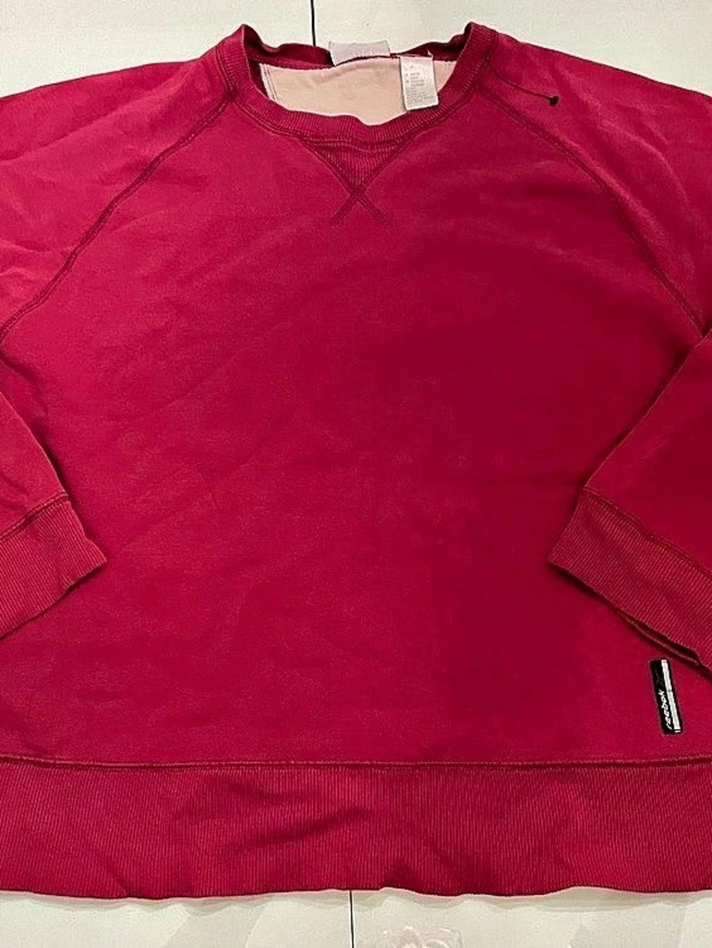 Reebok Crewneck Sweatshirt in Pink Size XL (16)